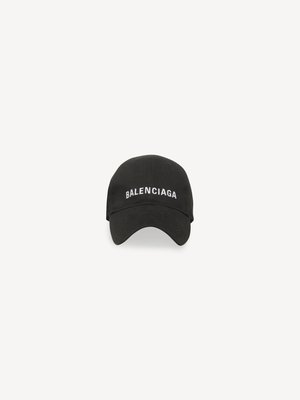 Кепка Balenciaga черно-белая