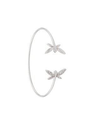 Золотой браслет-кафф Dragonfly с бриллиантами