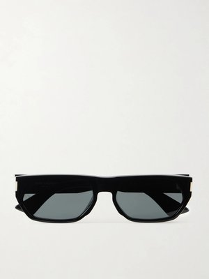 SAINT LAURENT EYEWEAR SL 900 квадратные ацетатные солнцезащитные очки