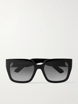 Солнцезащитные очки DIOR EYEWEAR 30Montaigne S8U в стиле "кошачий глаз", увеличенного размера, из ацетата
