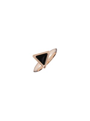 КОЛЬЦО BE THE ONE GEM ИЗ РОЗОВОГО ЗОЛОТА И ОНИКСА - RGB1-B-PK-15-00-00-00