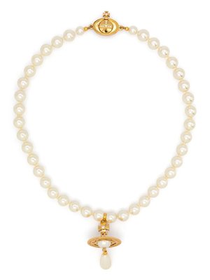 чокер One Row Pearl Drop