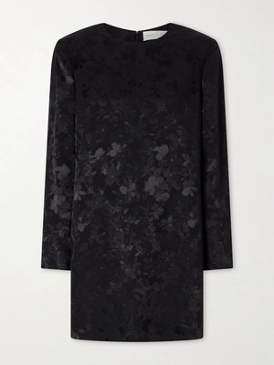 Платье Carlota с цветочным жаккардовым узором