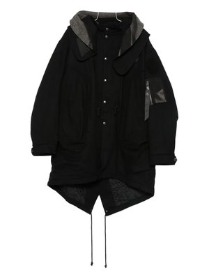 Парка с капюшоном в стиле "выгоревшее на солнце" X Alpha Industries