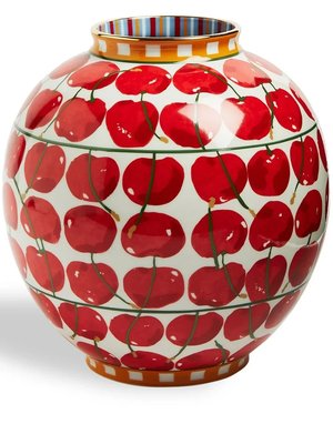 Ваза с принтом Bubble Cherries Avorio
