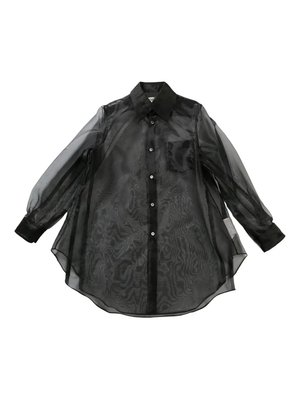 Semi-sheer shirt