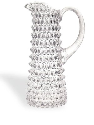 Кувшин Hobnail с кристаллами