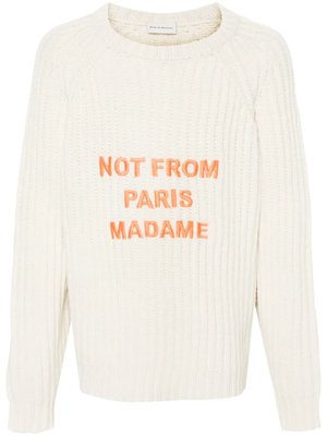 Джемпер Le Maille Tressée Slogan