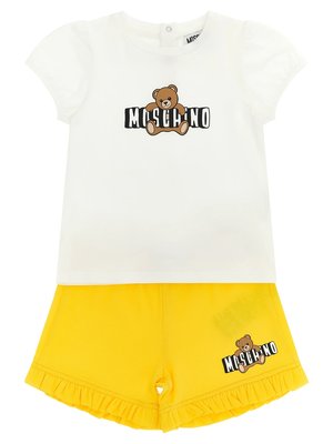 Футболка и шорты «Медвежонок Moschino»