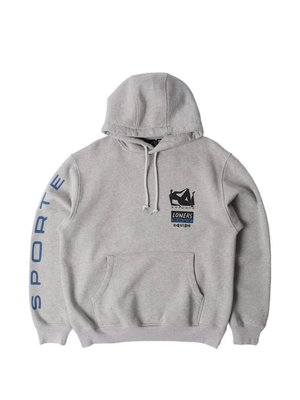 Хлопковое худи с графическим декором от Parra Sporte