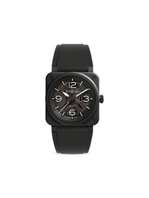 Наручные часы BR-03 Skeleton Black Ceramic 41 мм