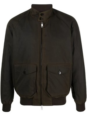 Вощеная куртка на молнии
