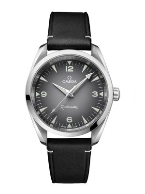 SEAMASTER RAILMASTER 38 ММ, СТАЛЬ НА КОЖЕ - 235.12.38.20.06.001