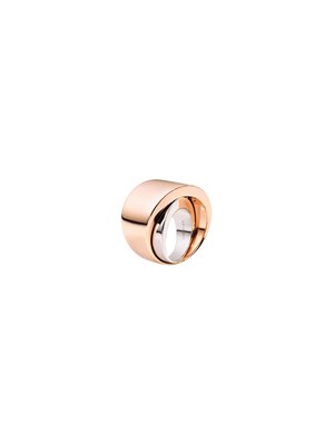 Кольцо Tourbillon из розового золота 18K и неродированного белого золота 18K - PN0527A001
