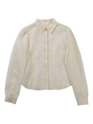 Semi-sheer shirt