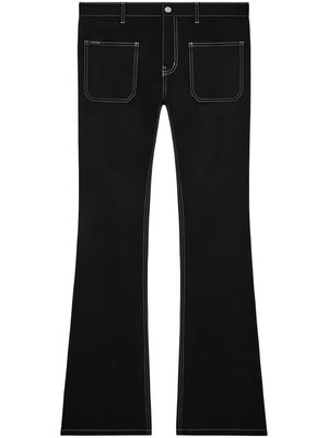 Джинсы bootcut с заниженной талией