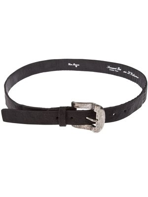 shargreen leather belt