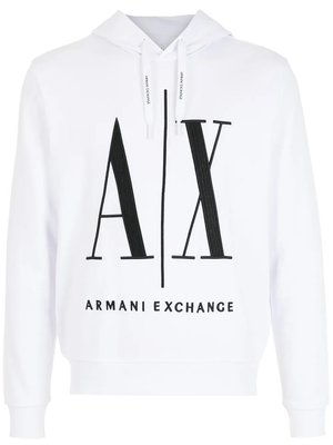 Худи AX с вышитым логотипом