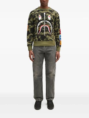 толстовка 1St Camo Shark Crewneck