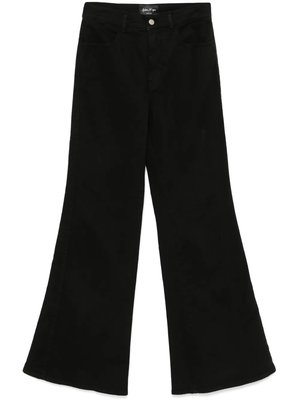 Джинсы bootcut с завышенной талией