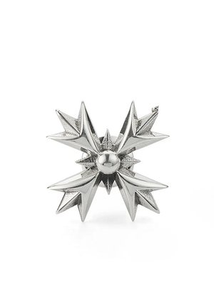 Серьга-гвоздик Crest