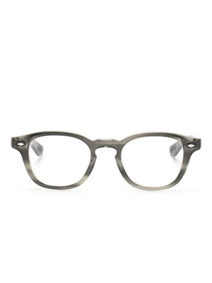 Square-frame glasses
