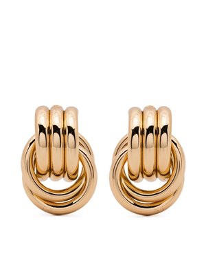 Серьги Double Knot