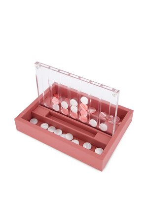 Настольная игра Connect 4 из кожи