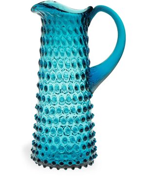 Кувшин Hobnail с кристаллами