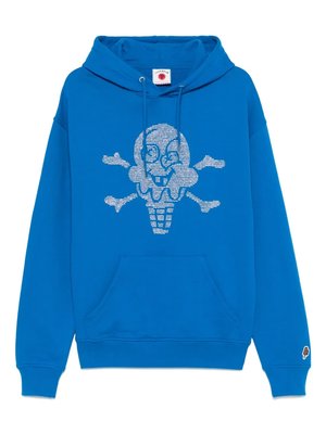 Худи Rhinestone Cones & Bones Popover