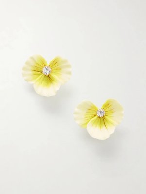 Серьги Aleah из серебристого хрусталя