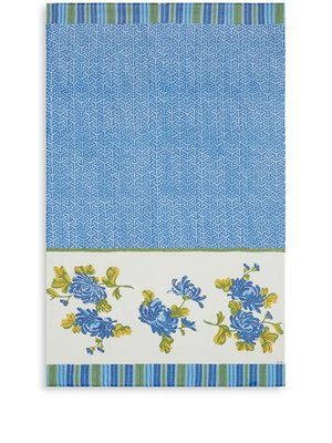 Vienna floral-print beach towel