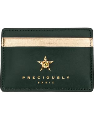 star embellished cardholder