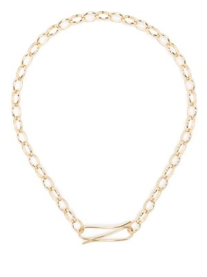 Цепочное колье Oval