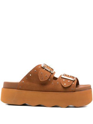 Босоножки Heather 40 с заклепками
