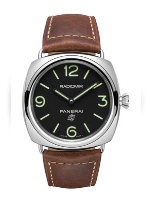 Радиомир Лого 3 Дня Сталь - 45 мм - PAM00753