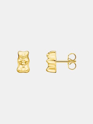 Серьги-гвоздики Золотой Мишка HARIBO
