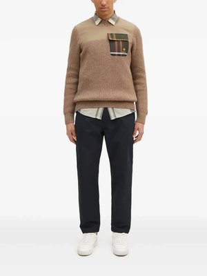 Джемпер с карманом из коллаборации с Barbour Miller