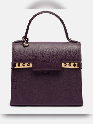 Delvaux Tempête сумка-тоут из кожи среднего размера