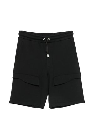 Les Hommes Urban Cargo drawstring track shorts