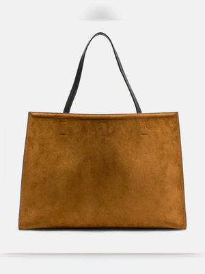 Большая сумка из замши Slouch Cabas