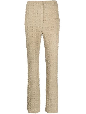 Узкие брюки Juna из сирсакера