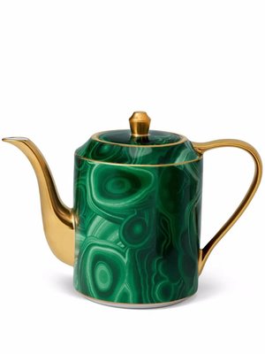 Фарфоровый чайник Malachite