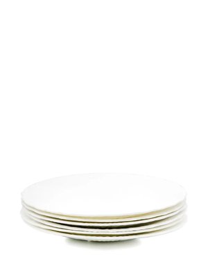 Leaves plates (set of six)