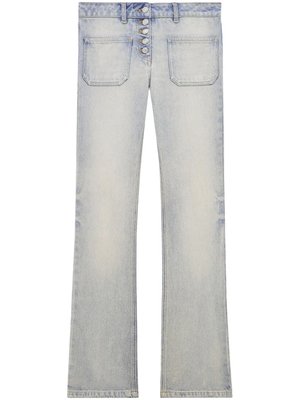 Джинсы bootcut с заниженной талией