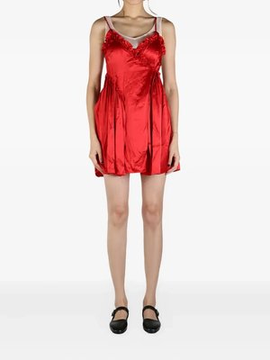 Silk-satin dress