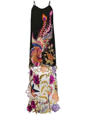 Платье с принтом