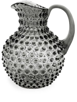 Кувшин Hobnail с кристаллами