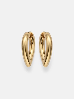 Серьги-капли Drop Link Medium из 18-каратного золота