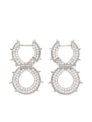 Серьги Spiked Infinity